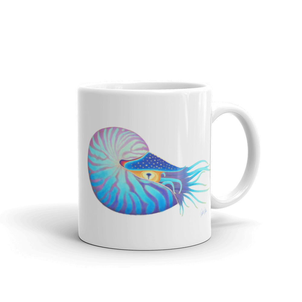 Galaxy Nautilus Mug