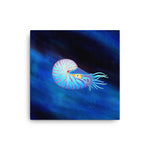 Load image into Gallery viewer, Galaxy Nautilus Canvas Print
