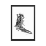 Load image into Gallery viewer, Fiddler Crab Framed poster
