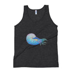 Load image into Gallery viewer, Galactic Nautilus Unisex Tank Top
