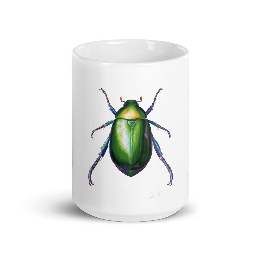 Jewel Scarab Beetle Mug